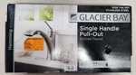 Glacier Bay Hemming Traditional Farm Single Handle Pull Out Sprayer Stainless. Fixed Price $39.97.