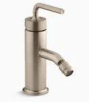 Kohler Purist K-14434-4A-BV Brushed Bronze Bidet Faucet W/straight Lever Handle. Fixed Price $379.95.