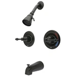 Kingston Brass KB66.AL Vintage Tub And Shower Trim Package With - Bronze. Fixed Price $393.22.