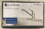Glacier Bay Single-handle Standard Kitchen Faucet Stainless Steel, New,sealed. Fixed Price $29.99.