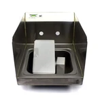 New Regency 600HS12SP Wall Mounted Hand Sink W/gooseneck & Side Splash 12" X 16". Fixed Price $134.99.