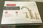 Delta Windemere Sealed Widespread Bathroom Faucet Brushed Nickel 35996LF-BN T3. Fixed Price $59.99.