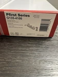 Pfister Kitchen Faucet With White Side Spray, Polished Chrome G135-4100-NEW. Fixed Price $39.99.