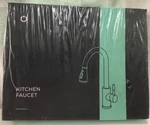 Forious WW003C Pull Down Single Handle Kitchen Faucet Camper, Rv, Bar. Fixed Price $39.96.