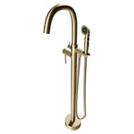 Castello Usa Inc Neptune Brass Tub Filler W/breeze Handheld Shower Gold. Fixed Price $400.15.