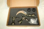 Moen Weymouth Polished Nickel Handle Wall Mount Bathroom Faucet TS42112NL. Fixed Price $399.99.