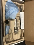 Kohler K-77969-BL Matte Black Row Spout Faucet With Drain, No Handles. Fixed Price $418.99.