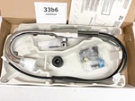 Delta Mateo Chrome Bar Sink Faucet Single Hole With Pull Down Sprayer 9983-DST. Fixed Price $199.01.
