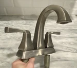 Delta 2551-SPMPU-DST Dryden 2-HANDLE Centerset Bathroom Faucet Stainless Nickel. Fixed Price $59.95.