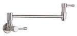 Gerber D205012 Melrose Wall Mounted Pot Filler Faucet - Stainless Steel. Fixed Price $380.80.