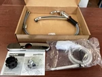 New Moen 87604 Adler Polished Chrome 1-HANDLE Kitchen Faucet W/side Sprayer B11. Fixed Price $59.96.