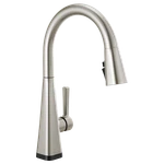 Delta Lenta 19802TLZ-SP-DST Pull-down Kitchen Faucet Spotshield Stainless. Fixed Price $387.84.