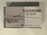 New Glacier Bay Aragon Centerset 2 Handle Laundry Faucet Chrome HD67849-0A01. Fixed Price $29.69.