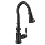 Moen S73004BL Matte Black One-handle Pulldown Kitchen Faucet. Fixed Price $878.80.