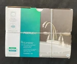 Peerless Claymore Bathroom Faucet Centerset Brushed Nickel P299696LF-BN P11. Fixed Price $39.00.