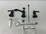 Moen Dartmoor Two Handle High Arc Bathroom Faucet Oil Rubbed Bronze T6805ORB. Fixed Price $143.04.