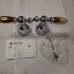 Delta H616CB Victorian Roman Tub Metal Lever Handles - Qty 2. Fixed Price $39.00.