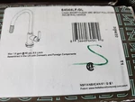 Brizo 64044LF-GL Pull-down Kitchen Faucet With Arc Spout, Industrial Handle New. Fixed Price $923.41.