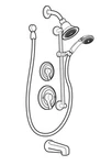 Moen T8343EP15 Commercial M-dura Posi-temp Tub/shower Trim, Chrome. Fixed Price $169.99.