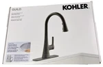 Kohler R33912-BL Guild Pull-down Kitchen Sink Faucet Matte Black New. Fixed Price $87.99.