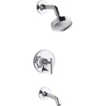 Kohler Purist K-T14420-4-CP Polished Chrome Rite Temp Tub & Shower Faucet. Fixed Price $699.95.