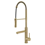 Kraus Artec Pro Brushed Single Handle Brass-certified Refurbished. Fixed Price $279.47.