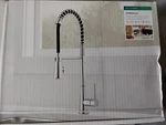 Peerless Precept Single Handle Spring Kitchen Faucet 3 Spray Chrome P7948LF. Fixed Price $99.99.