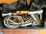 Used Rohl 1983 Pull-out Kitchen Faucet W Lever Handles R77V3APC For Parts Only. Fixed Price $19.99.