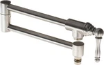 Franke PF3380 Farm House Kitchen Faucet Wall Mount Pot Filler Satin Nickel New. Fixed Price $409.99.