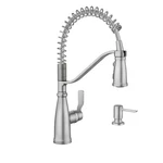 Moen Nolia 87886SRS Pulldown Kitchen Faucet,spot Resist Stainless *new*. Fixed Price $184.99.