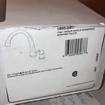 Delta 1980-DST Pilar Single Handle Bar Prep Entertainment Faucet. Fixed Price $149.24.