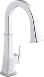 Kohler K-23832-CP Riff Touchless Pulldown Sprayer Kitchen Faucet Polishedchrome. Fixed Price $474.99.