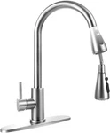 Stainless Steel 304 Sink Faucet With Pull Down Spray Outdoor. Fixed Price $26.99.