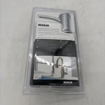 Kohler K-1895-C-G Brushed Chrome Contemporary Soap And Lotion Dispenser. Fixed Price $40.50.