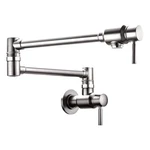 Pot Filler Faucet Wall Mount Stainless Steel Cold Water Dual Lever Bagnolux. Fixed Price $259.99.