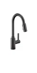 Moen Genta 7882BL Matte Black One-handle Pulldown Kitchen Faucet. Fixed Price $279.99.