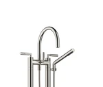 Dornbracht 25043892-080010 Two Hole Free Standing Tub Mixer No Legs Platinum. Fixed Price $1195.00.