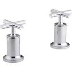 Kohler Purist 1.2 Gpm Wall Mounted Widespread Bathroom Faucet K-T14413-3-CP. Fixed Price $425.00.