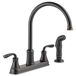 Delta Lorain 21716LF-OB Kitchen Faucet Black. Fixed Price $59.80.