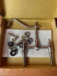 Kingston Brass KS1171AL Heritage Kitchen Faucet, 13 X 8, Polished Chrome. Fixed Price $150.00.