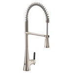 Moen Sinema S5235EWSRS Pull Down Kitchen Faucet,spot Resist Stainless *new*. Fixed Price $844.99.