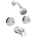 Plumb Pak Belanger EBA58WCP 2-HANDLE Tub Shower Comlete Faucet Set Swivel. Fixed Price $128.69.