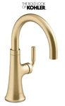 Kohler K-23767-2MB Tone 1.5 Gpm Single Hole Bar Faucet, Brushed Moderne Brass. Fixed Price $312.50.