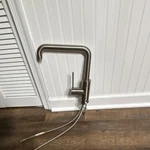 Blanco Purus High Arc Pull-out Kitchen Faucet Stainless Steel 440598. Fixed Price $200.00.