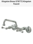 Kingston Brass KS313 1.8 Gpm Wall Mounted Bridge Kitchen - Chrome. Fixed Price $79.00.