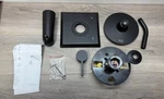 Signature Hardware Flair Pressure Balanced Tub And Shower Set Matte Black. Fixed Price $199.98.