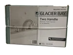 Tub Faucet Builders 2-HANDLE Deck-mount In Brushed Nickel, Glacier Bay Roman. Fixed Price $56.99.
