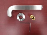 Hansgrohe 39411821 Axor Citterio Tub Spout Long In Brushed Nickel Non Diverter. Fixed Price $93.66.