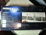 Peerless P188500LF Kitchen Faucet, Chrome, Matching Side Spray. New 4 Hole Sink. Fixed Price $59.99.