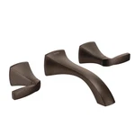 Moen T6906ORB Oil Rubbed Bronze Two-handle Wall Mount Bathroom Faucet. Fixed Price $589.02.